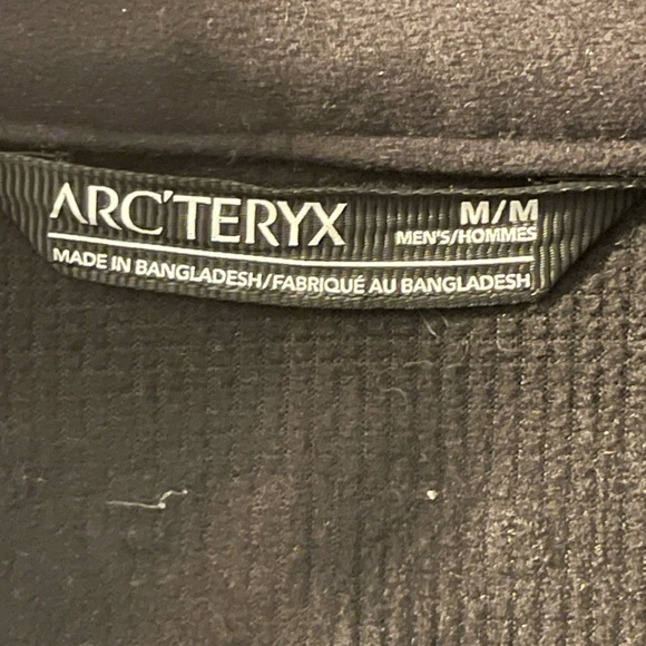 Arc’teryx Epsilon LT soft shell jacket men’s size medium black - Picture 5 of 11